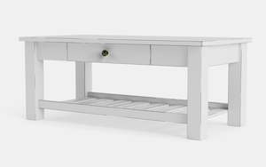 Gavardo Coffee Table with Rack and Drawer