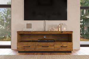 Furniture: Marlborough 3 Drawer Entertainment Unit