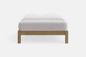 Furniture: Omoto Base Frame Bed - Ash