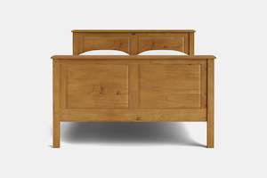 Villager Panelled High Foot Bed Frame