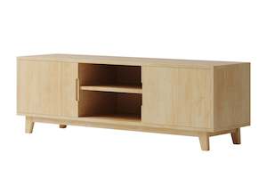 Furniture: Rhea Entertainment Unit - Pine