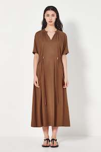 Nixon Dress (Sepia)