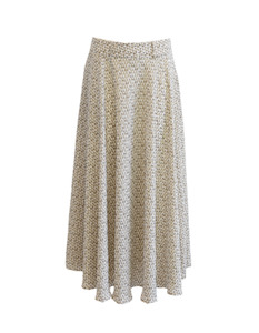 Celia Skirt  (Natural Geometric)