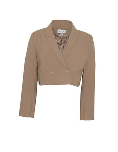 Celia Split Blazer (Tussock)