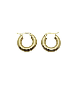 Classic Mini Hoop (Gold)