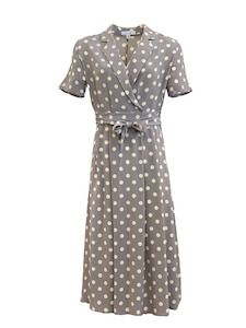 Phea Shirt-Dress (Haze Polka Dot)