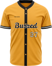 Baseball: Buzzed Button Down