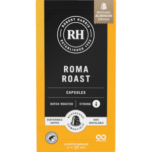 Robert Harris Roma Coffee Capsules (80 Caps)