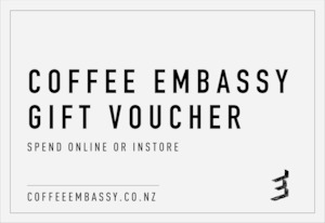 Coffee: Coffee Embassy Gift Voucher