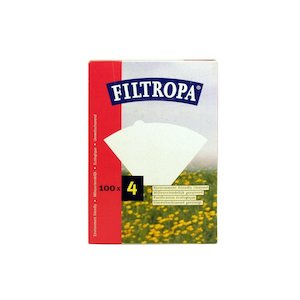 Coffee: Filtropa #4 Filters - 100 pack