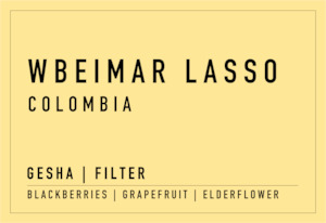 Coffee: Wbeimar Lasso