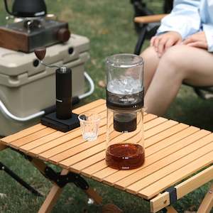 Coffee: 600ml Cold Brew Coffee Maker Iced Coffee Pot with 100pcs Filter Paper 300 Mesh Fine Filters Camping