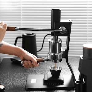 Coffee: Manual Lever Espresso Maker 58mm Professional Variable Pressure Espresso Portable Home Coffee Maker