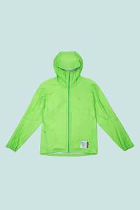 Satisfy Pertex™ 3L Rain Fly Jacket - Neon Green