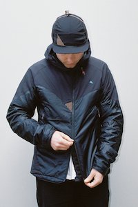 Clothing: Klattermusen Mens Alv Hooded Jacket - Raven