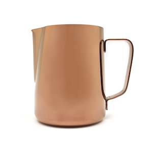 Coloured Stainless Steel Milk Jug - 600ml - Copper