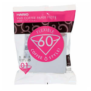 Hario V60 Paper Filters | 01 | x100 pack