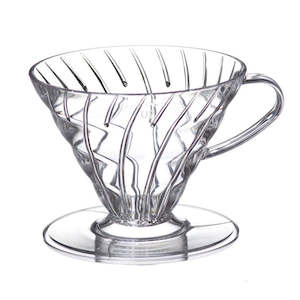 Coffee: Hario V60 Filter Dripper | Plastic | 02 | Transparent