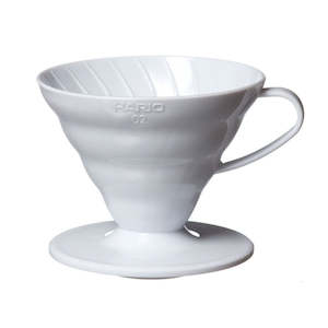 Hario V60 Filter Dripper | Plastic | 02 | White