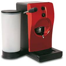 Tube coffee machine