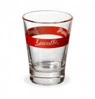 Coffee: Lucaffe glass espresso cup.