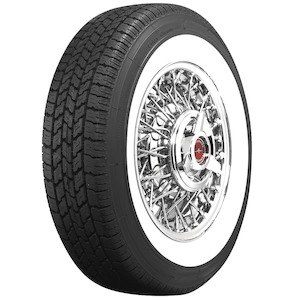 Tyres or tubes: Coker Classic 2 1/2 Inch Whitewall 215/75R14