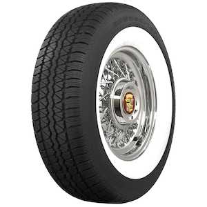 BF Goodrich Silvertown Radial 2 3/4 Inch Whitewall 225/75R15