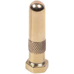 Brass Dust Cover for Rubber Stem