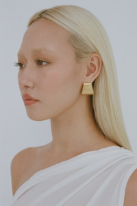 Caterpillar Earrings - Gold