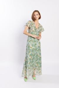 Flutter Dress - Green Meadow