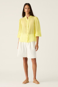 Aurora Blouse - Vivid Yellow