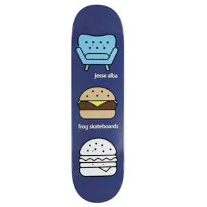 Frog Skateboards - Ghost Burger (Jesse Alba) Deck