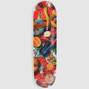 Hoddle: Hoddle Skateboards - Snack Report - Red Deck