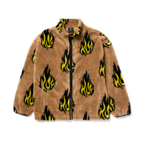 HUF - FLAMIN' ZIP SHERPA FLEECE