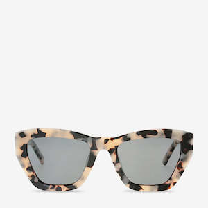 Accessories: Mirage Sunglasses - White Tort