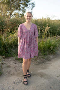 Collaborate Fashion Nz: Brooke dress - Floral