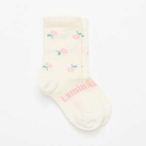 Merino Wool Crew Socks | CHILD | Rosa