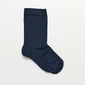 Merino Wool Soft Cuff Crew Socks | WOMAN  | Midnight