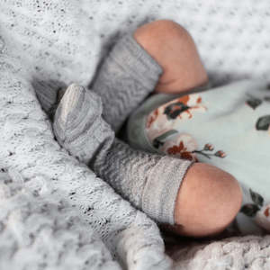 Merino Wool Crew Socks | BABY | Bunny