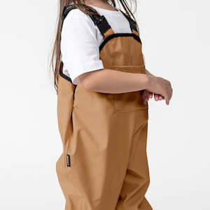 Cry Wolf: Rain Overalls Tan