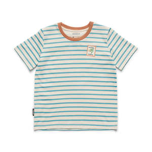 SUN SMART T-SHIRT - Blue Stripe