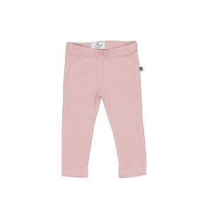 Rib Leggings [Colour: Dusty Rose]