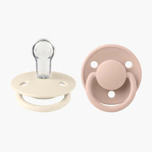 BIBS De Lux Pacifier - Ivory/Blush - (2pk)