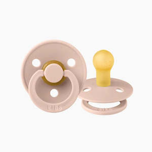 Colour Pacifier , Round - Blush