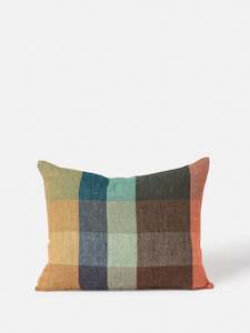 Cabin Linen Cushion Cover - Kermit/Multi