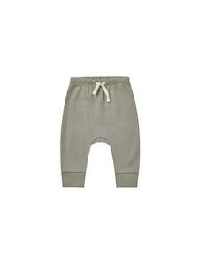 Drawstring pants - Basil