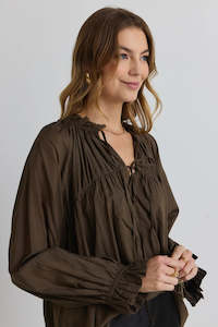 Artist Blouse - Olive