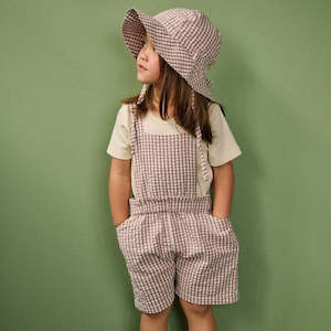 Summer June overalls - TWILIGHT CHECK