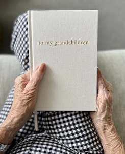 Forget Me Not: Grandparents journal | legacy journal – to my grandchildren