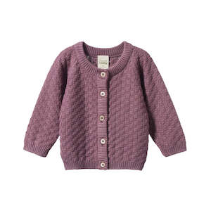 Piper cardigan - TWILIGHT BASKET KNIT